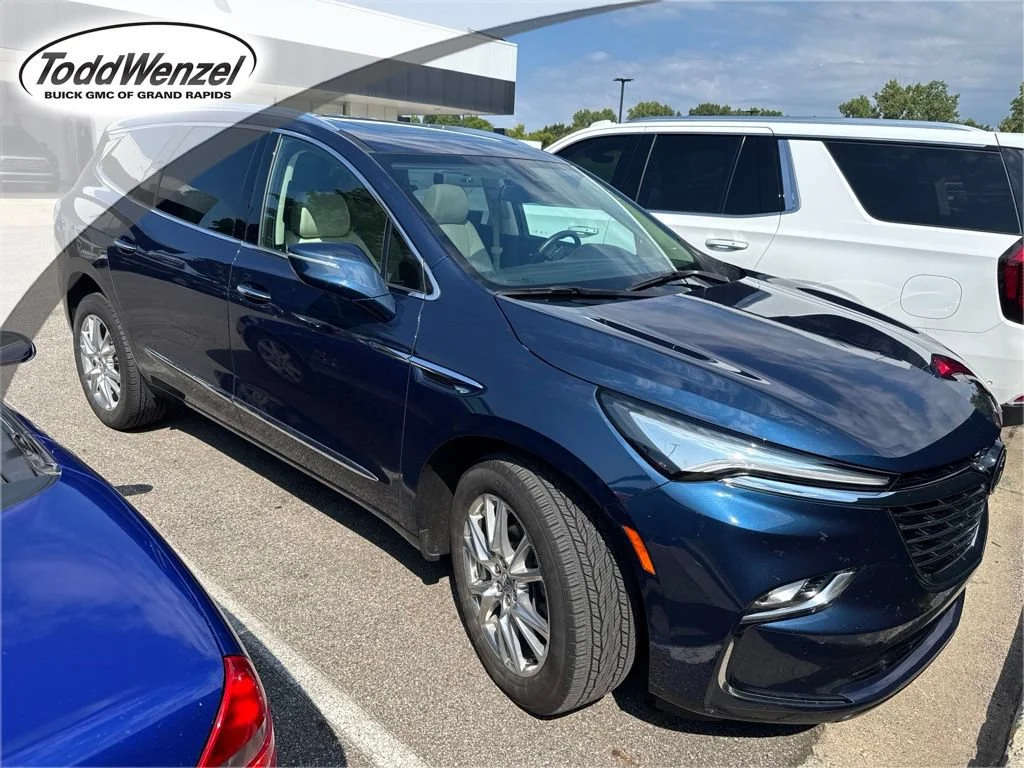 Used 2024 Emperor Blue Metallic Buick Essence image 1