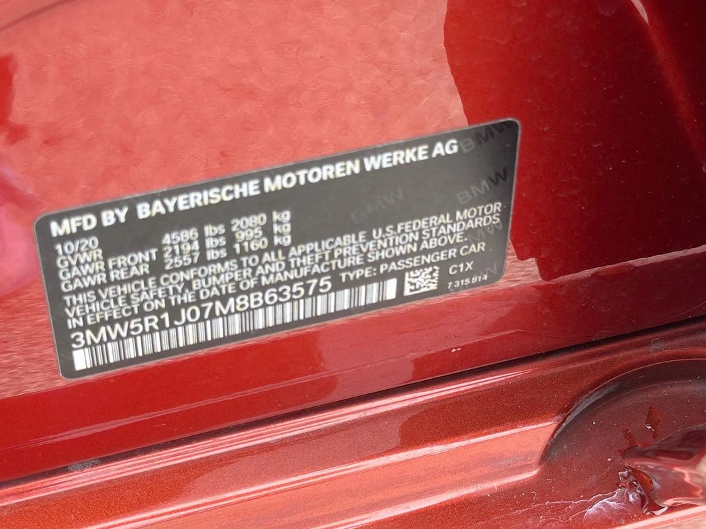 Used 2021 Orange BMW 330i image 41