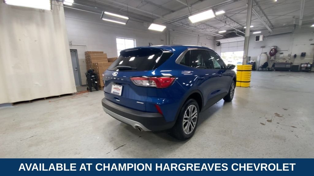 Used 2022 Blue Metallic Ford SEL image 10