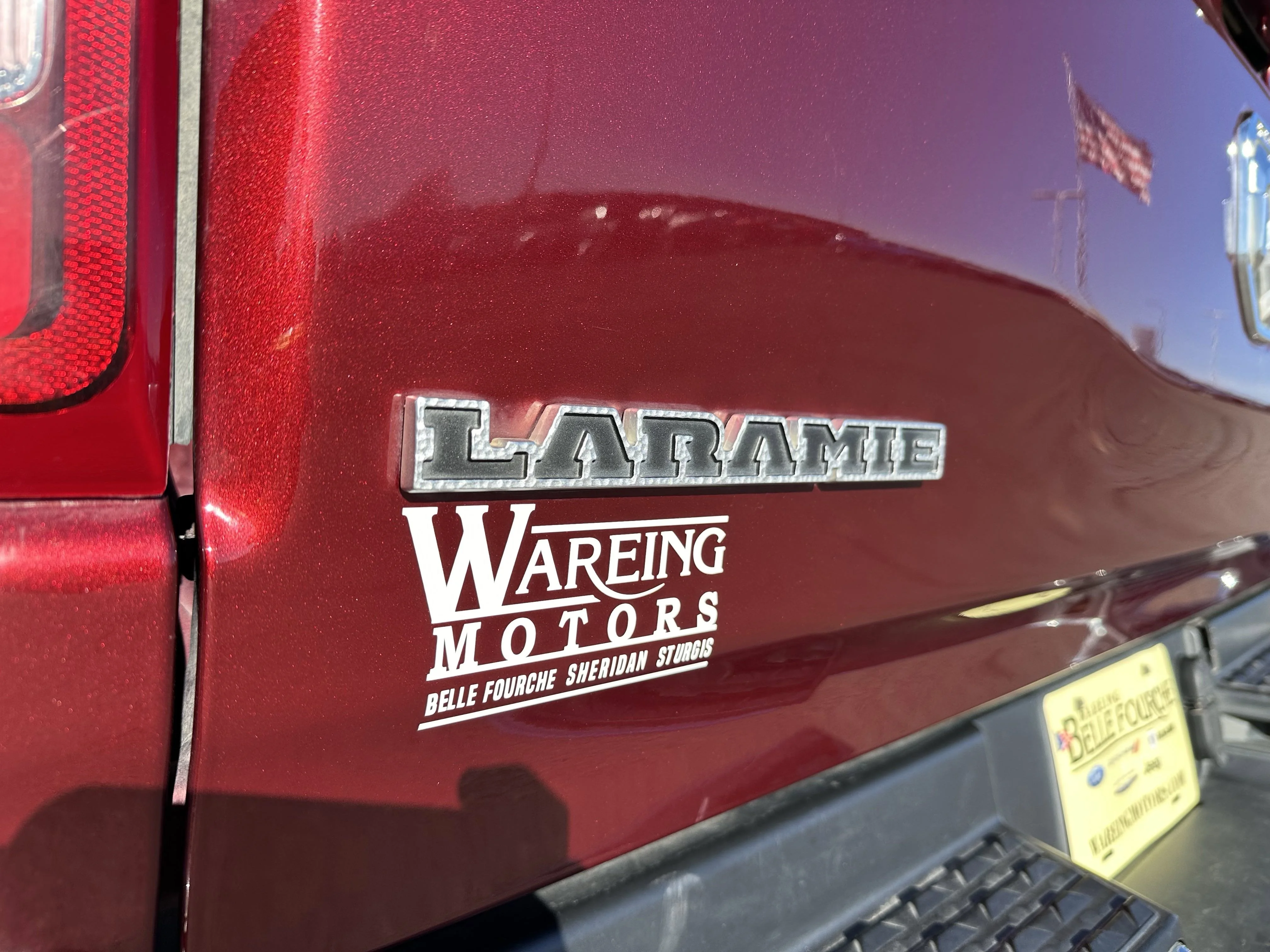Used 2021 Delmonico Red Pearlcoat Ram Laramie image 10