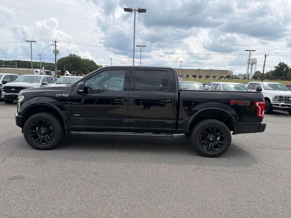 Used 2017 Shadow Black Ford XLT image 7