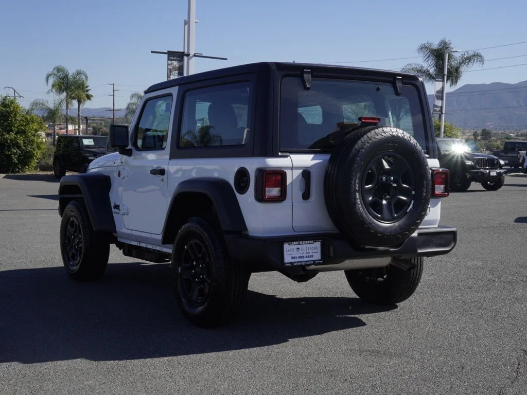 New 2026 Bright White Clear-Coat Exterior Paint Jeep Sport image 5