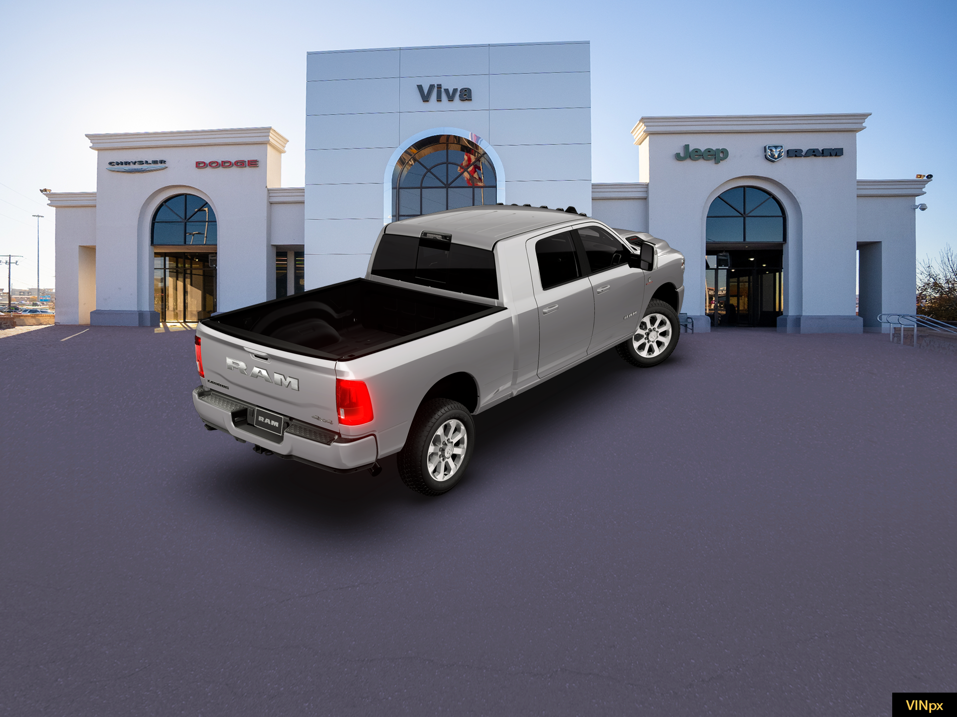 New 2026 Silver-Zynith Exterior Paint RAM LARAMIE image 17