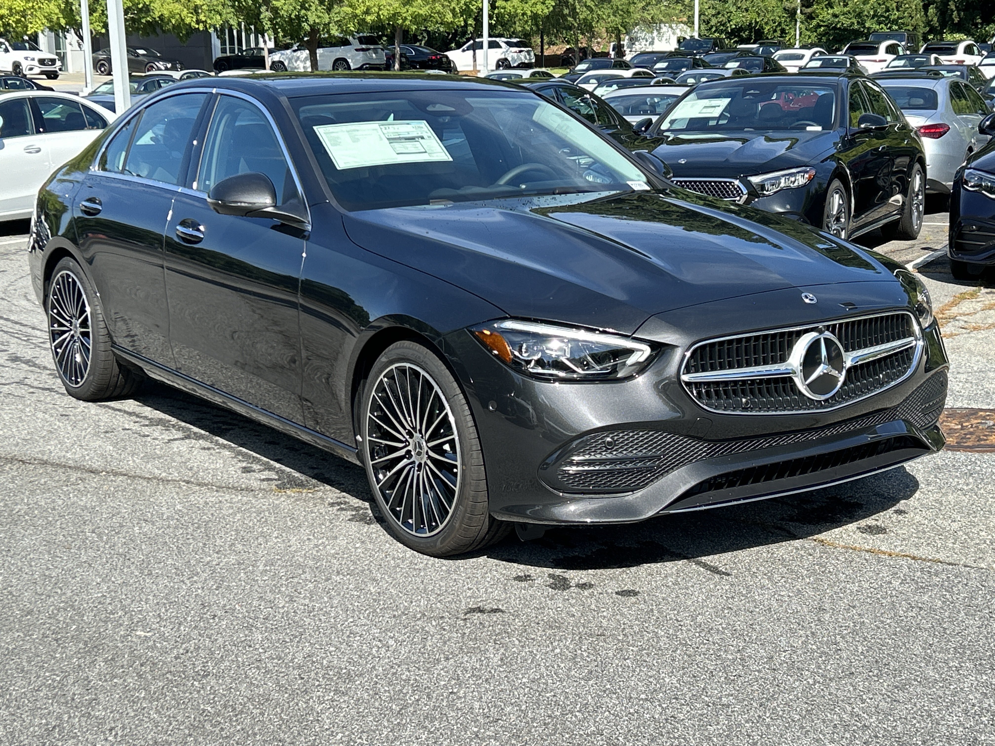 New 2026 Graphite Grey Metallic Mercedes-Benz C 300 4MATIC® Sedan image 4
