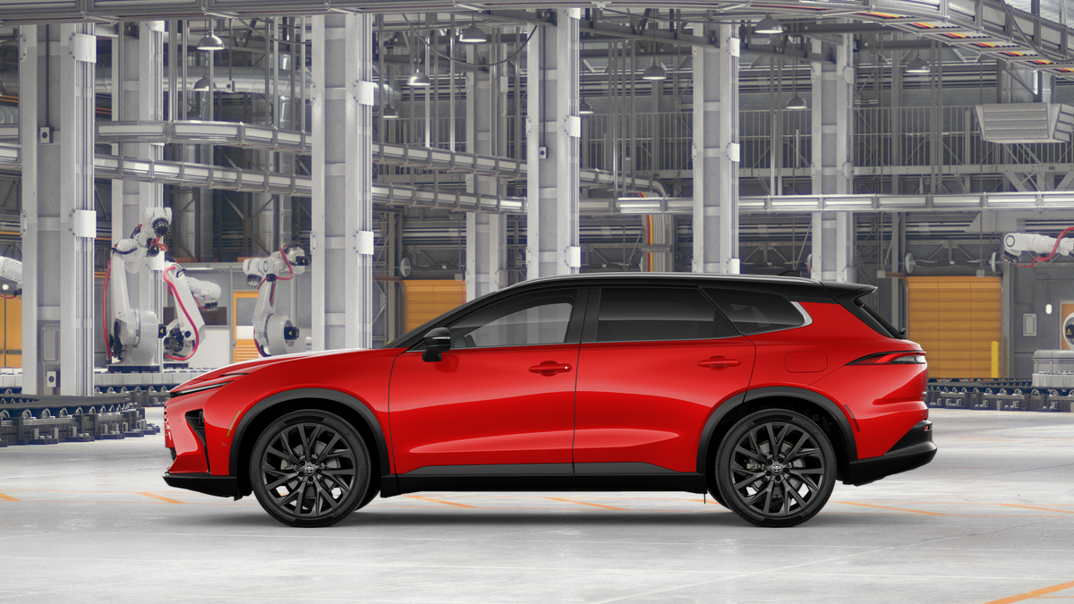 New 2026 Finish Line Red with Black roof Toyota Limited image 4