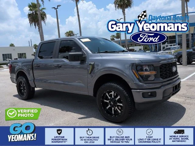 Certified Used 2024 Gray Metallic Ford STX image 1