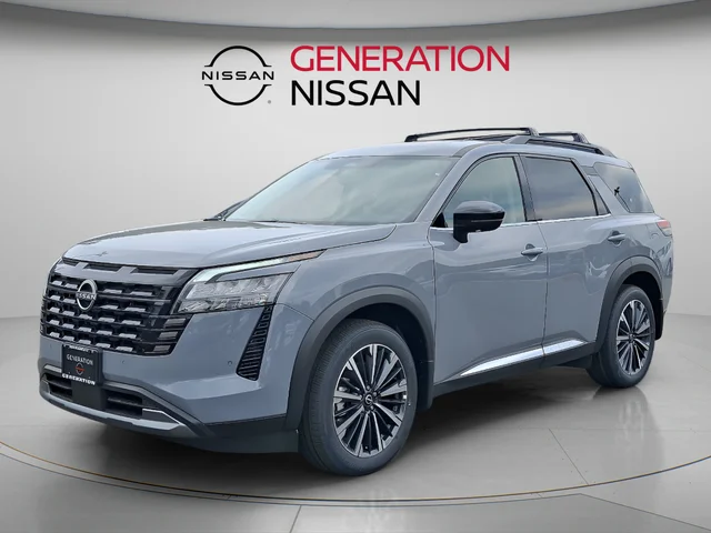 New 2026 Boulder Gray Pearl Nissan Platinum image 2