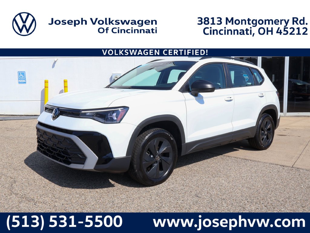 Certified Used 2025 White Volkswagen 1.5T S image 1