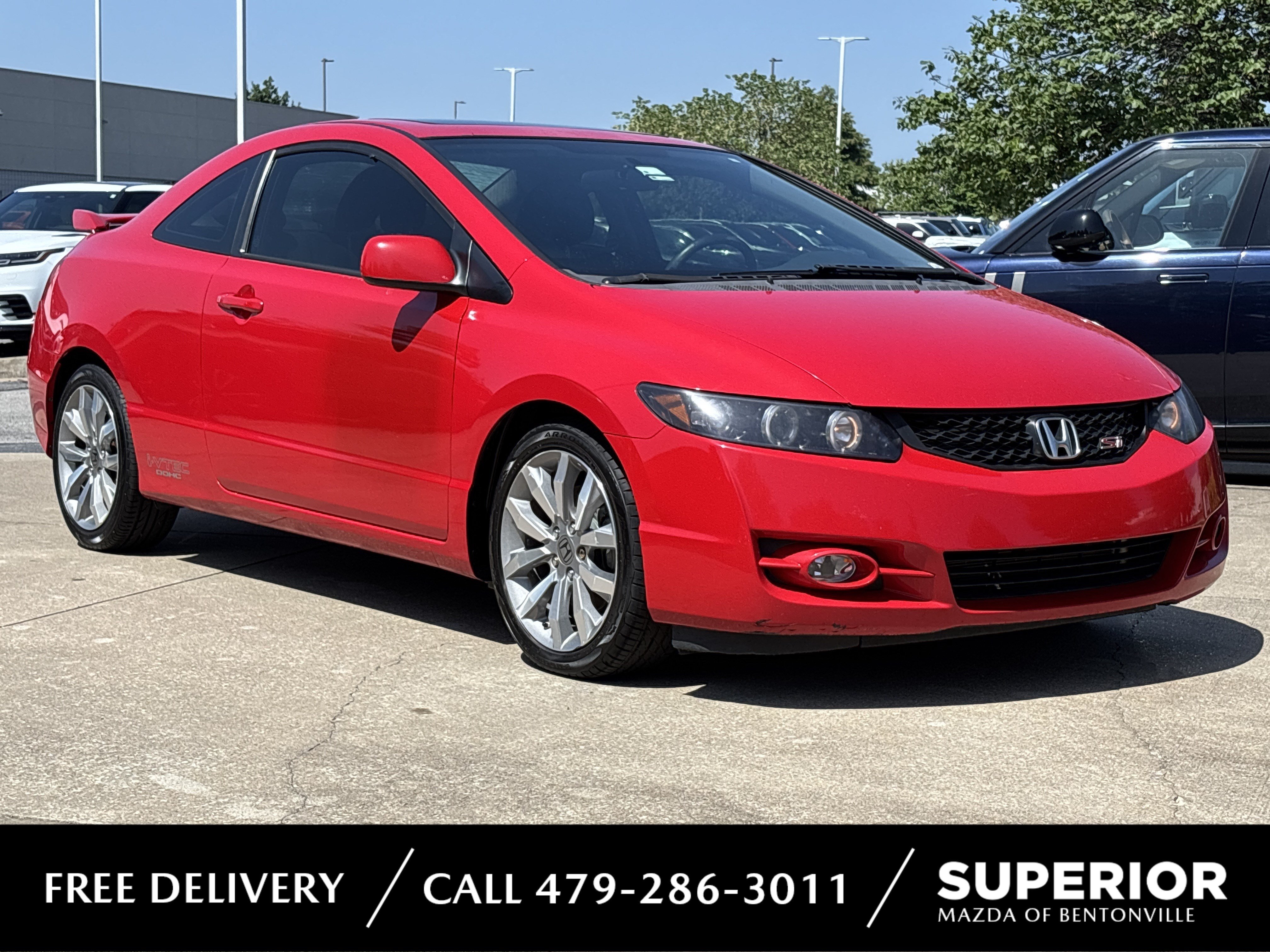 Used 2011 Rallye Red Honda 2Dr Manual Si image 1
