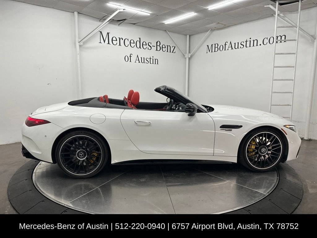 Certified Used 2022 White Mercedes-Benz SL 63 AMG® image 9