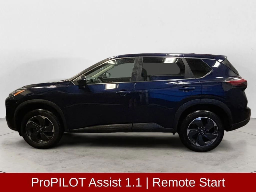 Used 2025 Deep Ocean Blue Pearl Nissan SV image 2