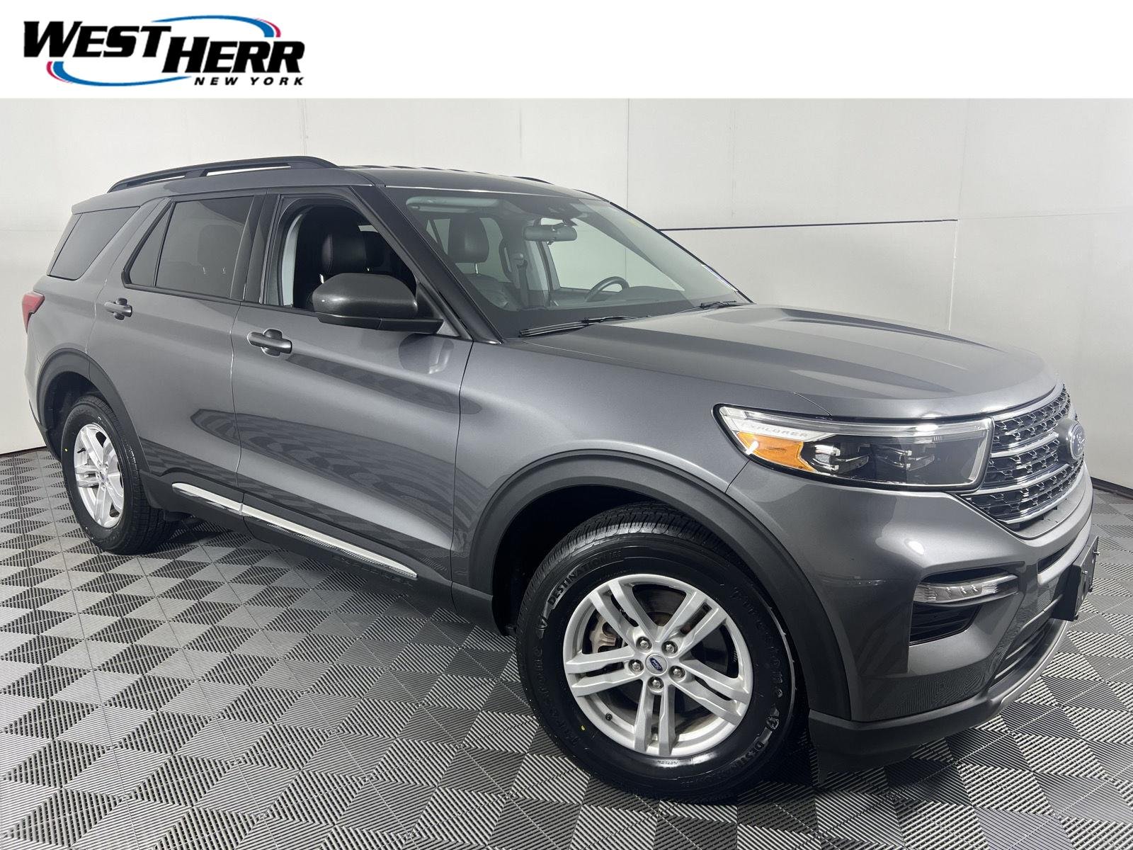 Used 2023 Carbonized Gray Ford XLT image 1