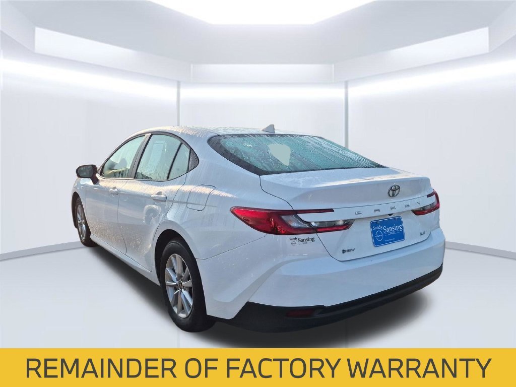 Used 2025 White Toyota LE image 2