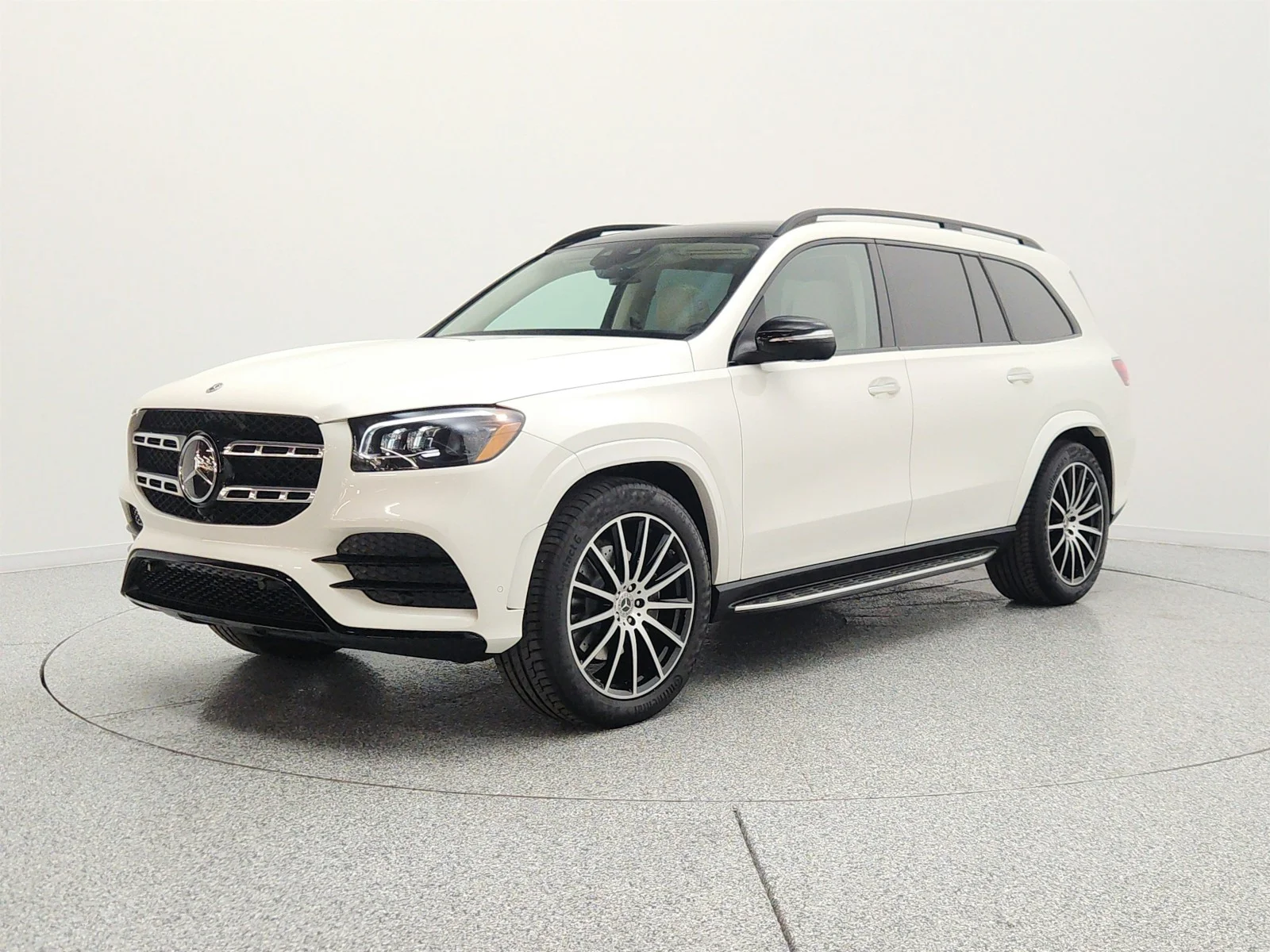 Certified Used 2022 MANUFAKTUR Diamond White Bright Mercedes-Benz GLS 450 4MATIC® SUV image 1