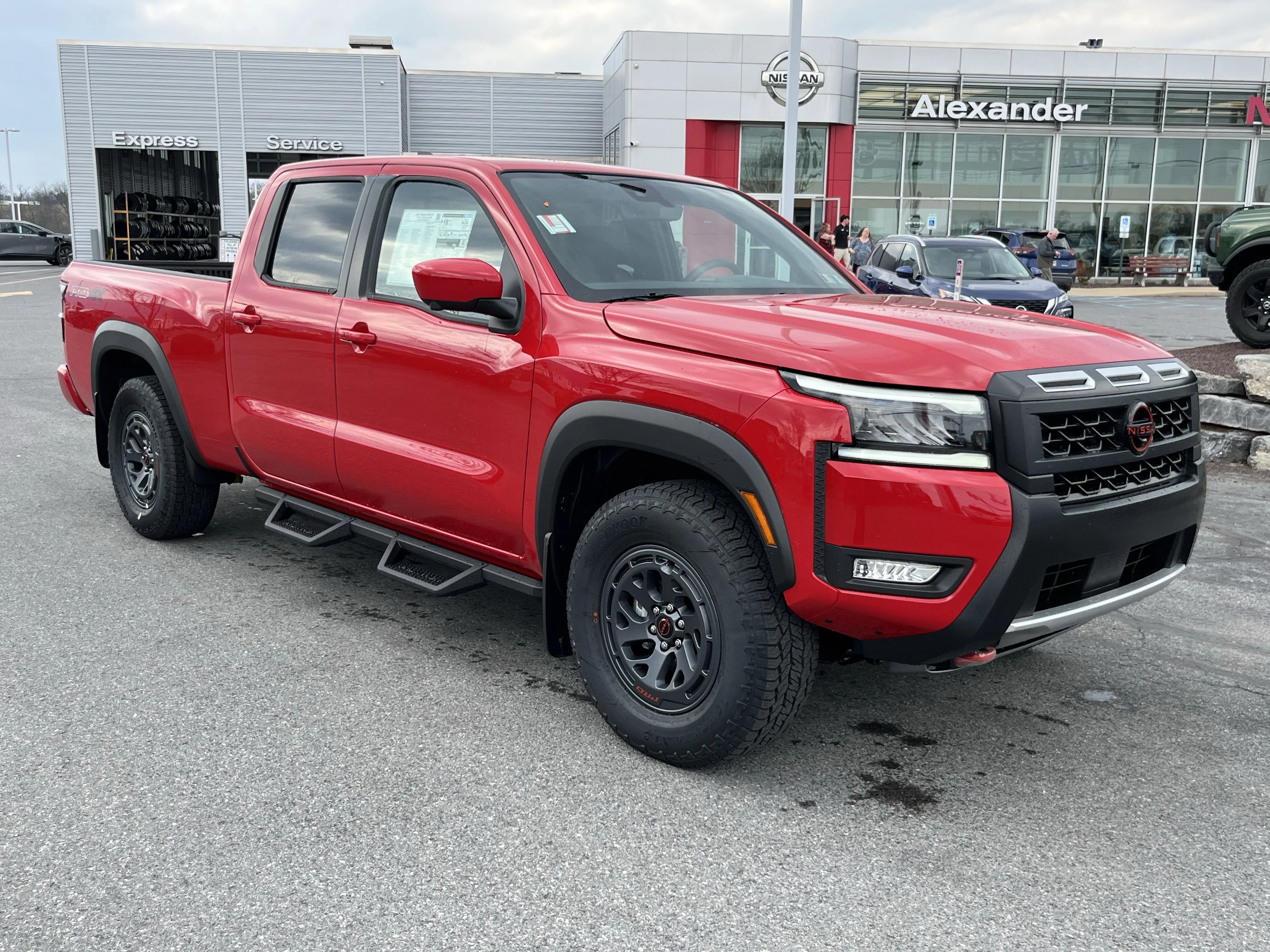 New 2026 Red Alert Nissan Crew Cab PRO-4X® Long Bed image 9
