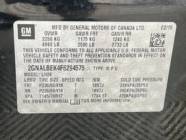 Used 2015 Black Chevrolet LT image 26
