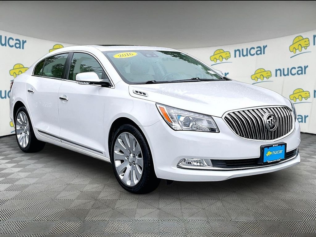Used 2016 White Buick Leather Group image 1