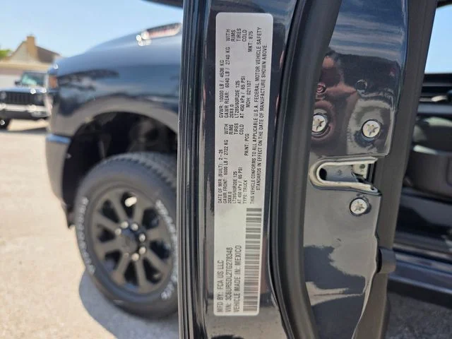 New 2026 Forged Blue Metallic Exterior Paint RAM Big Horn image 19