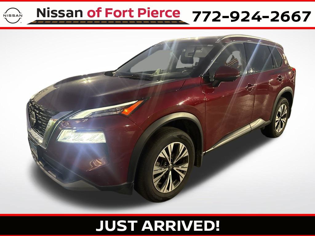 Used 2021 Red Nissan SV image 1