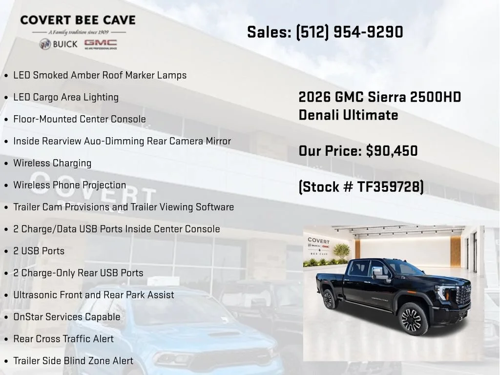 2026 GMC Sierra 2500HD Denali Ultimate - Photo 37