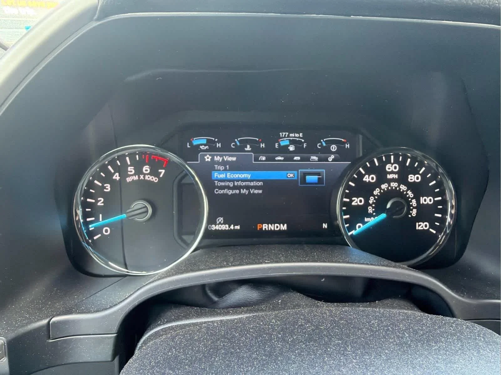 Used 2020 Agate Black Metallic Ford LARIAT image 9
