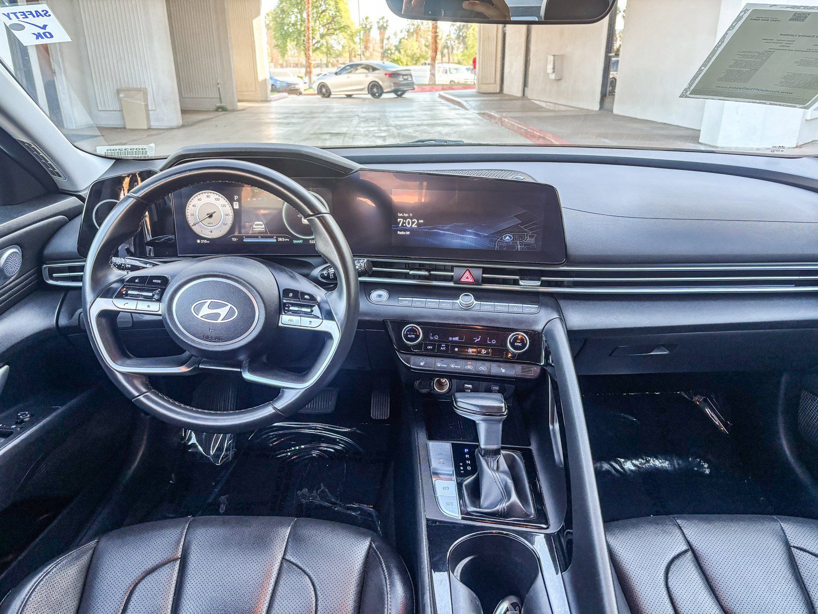 Used 2024 Amazon Gray Hyundai Limited image 15