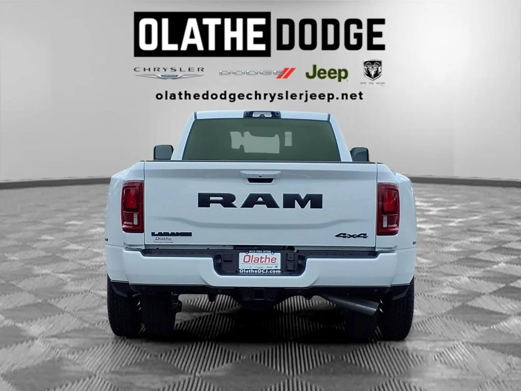 New 2026 Bright White Clear-Coat Exterior Paint RAM Laramie image 27