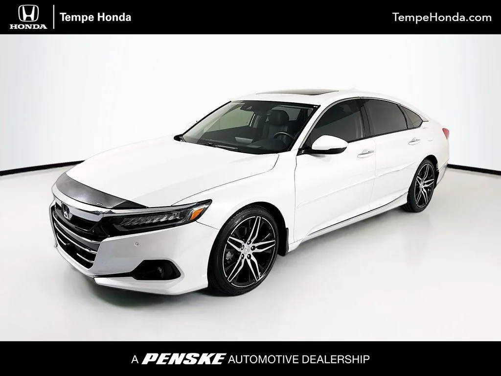 Certified Used 2022 White Honda Touring 2.0T image 1