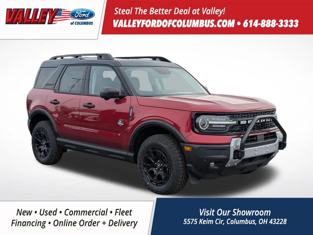 New 2025 Red Ford Outer Banks image 1