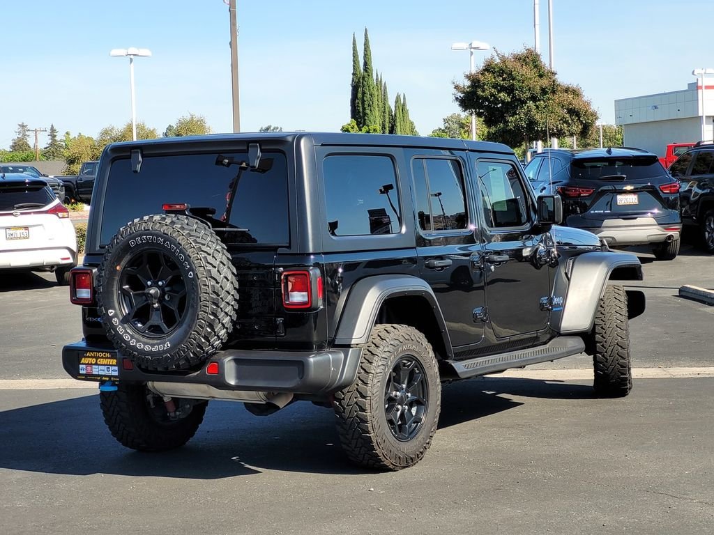 Used 2023 Black Jeep Willys 4xe image 4