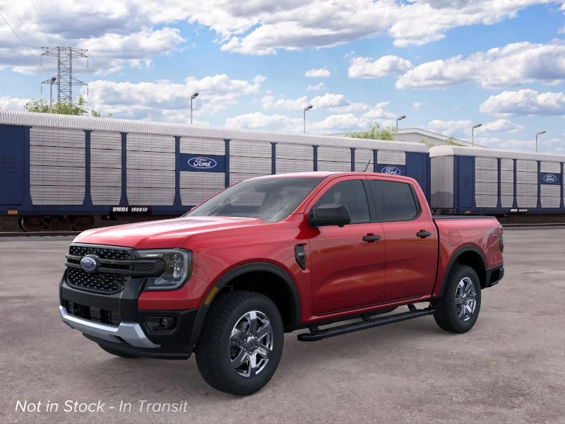 New 2026 Ruby Red Metallic Tinted Clearcoat Ford XLT image 1