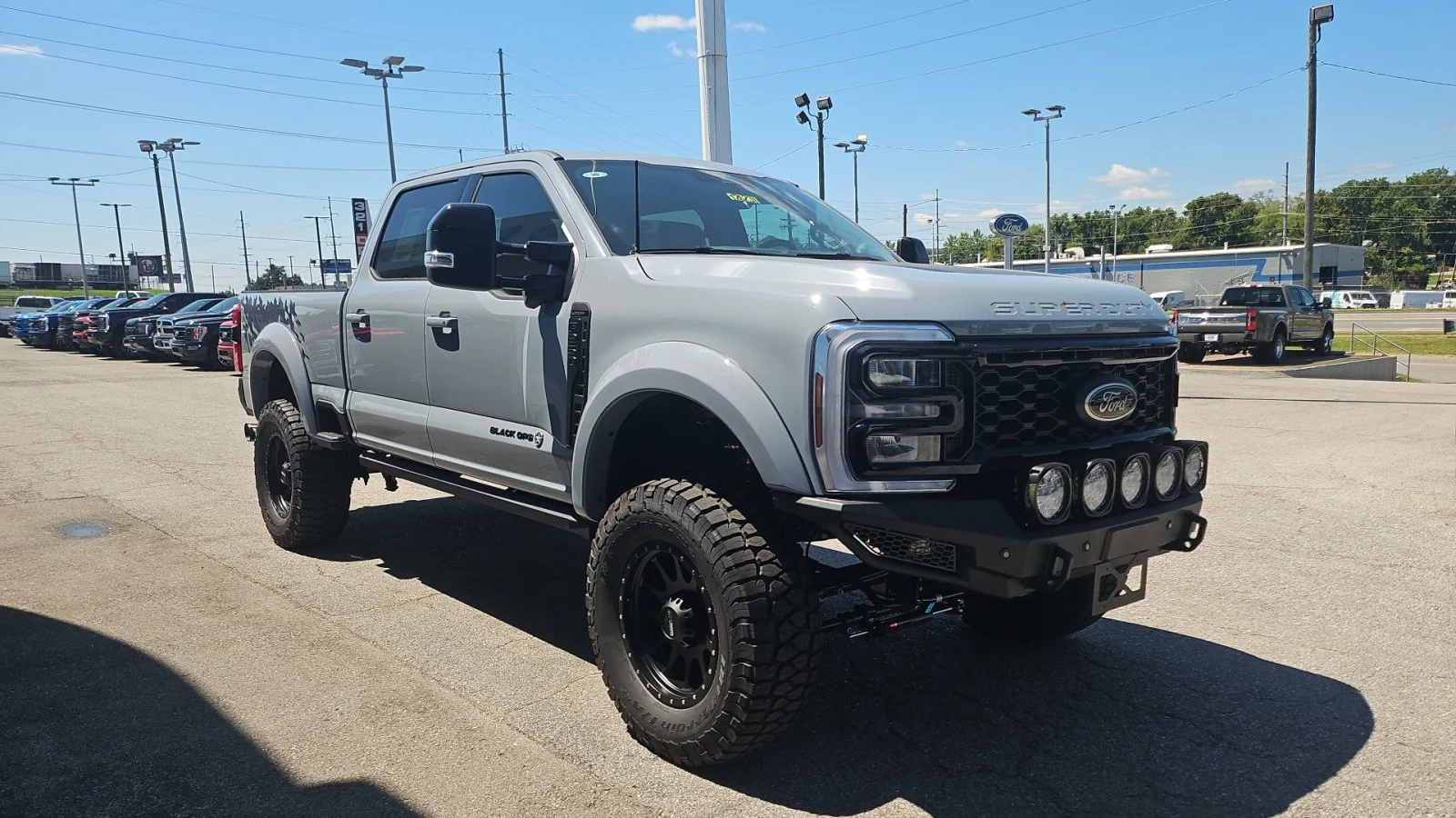 New 2026 Glacier Gray Metallic Tri-Coat Ford Black Ops 4WD image 6