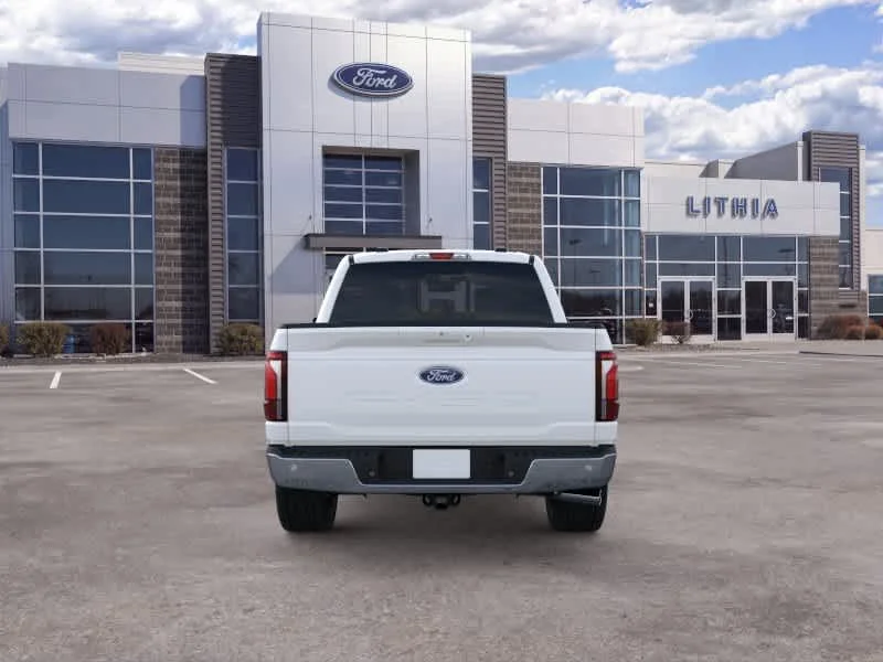 New 2026 Star White Metallic Tri-Coat Ford Lariat® image 5