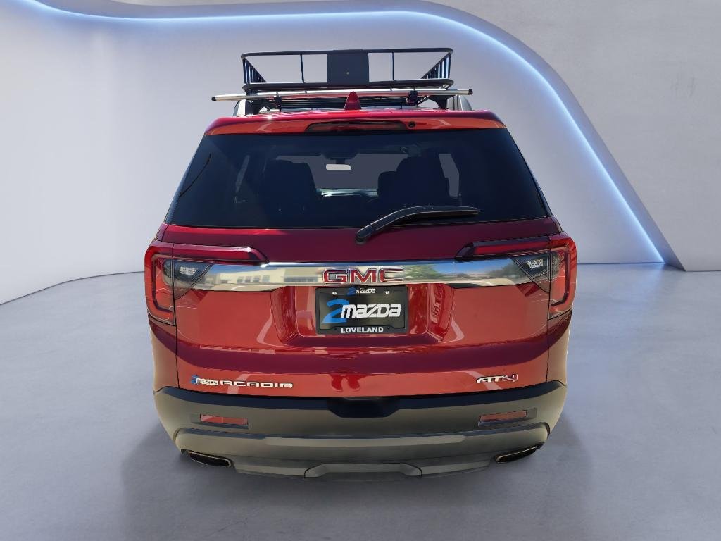 Used 2023 Volcanic Red Tintcoat GMC AT4 image 4