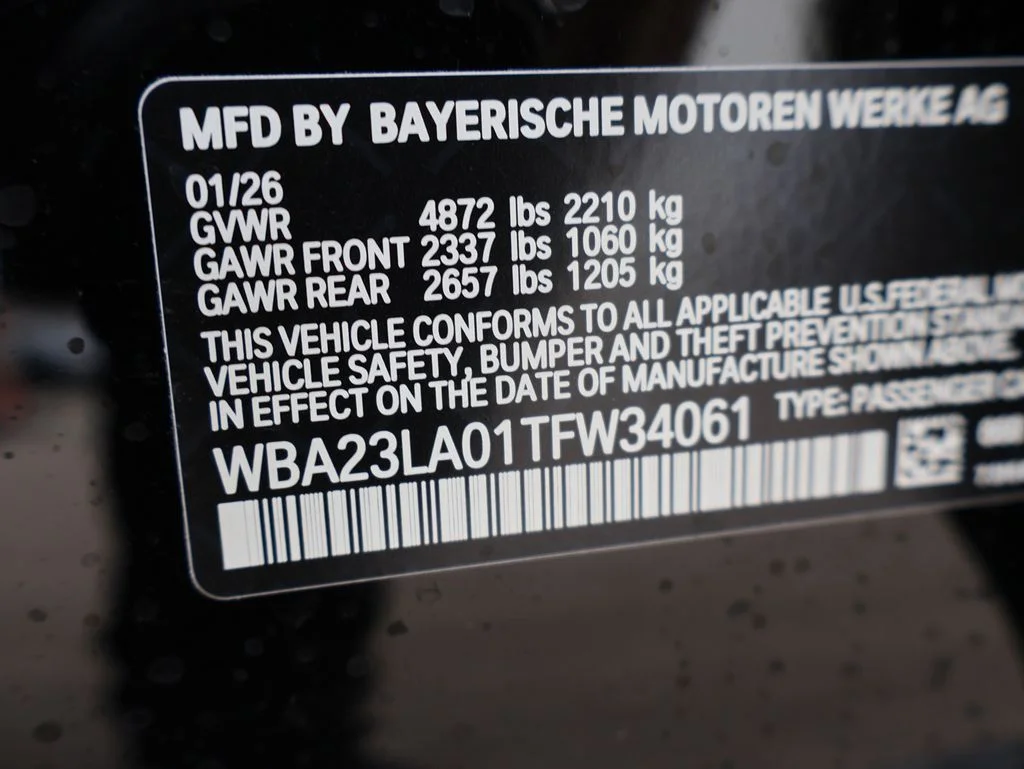 New 2026 Black BMW 330i xDrive image 43