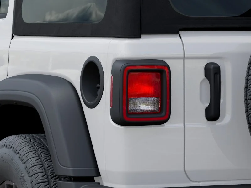 New 2026 Bright White Clear-Coat Exterior Paint Jeep Sport S image 5