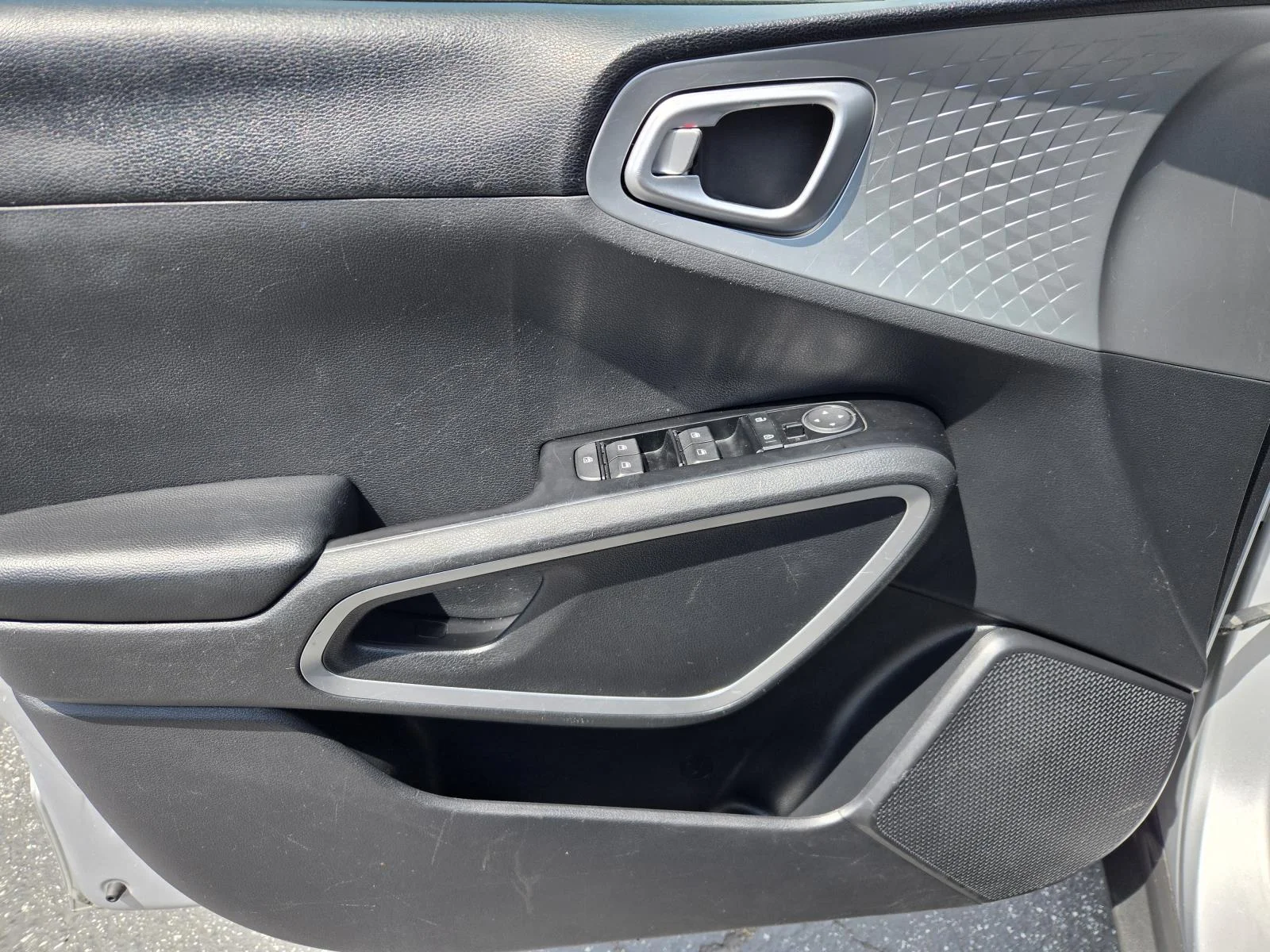 Used 2020 Sparkling Silver Kia LX Manual image 18