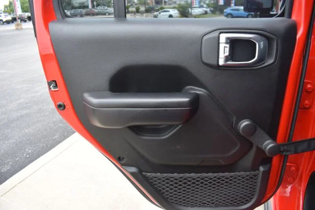 Used 2021 Red Jeep Unlimited Sport image 13