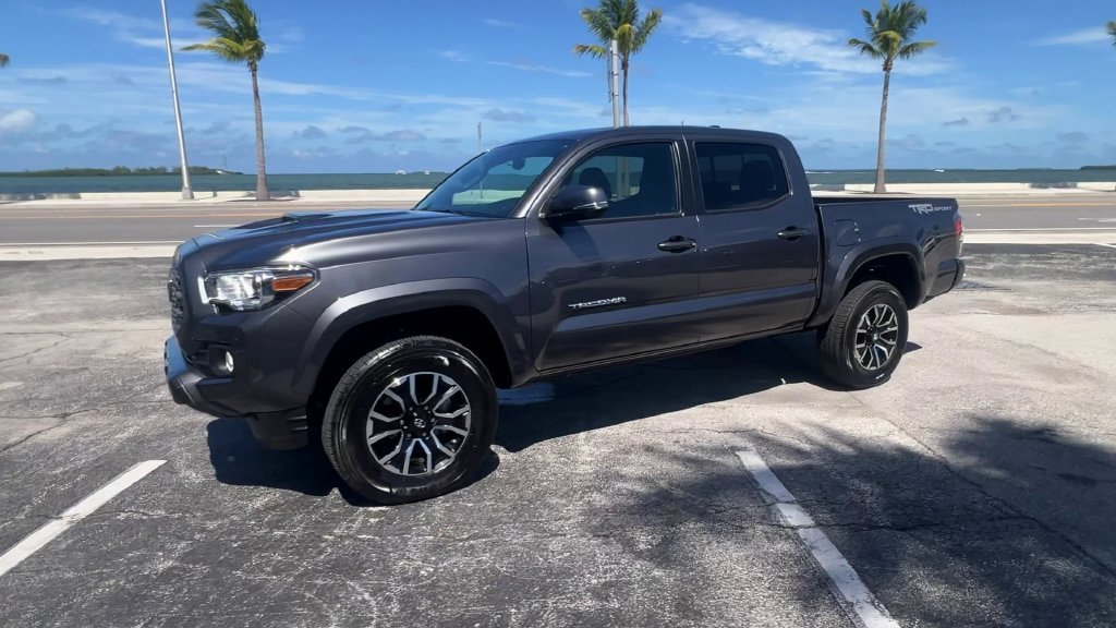 Used 2021 Gray Toyota TRD Sport image 4
