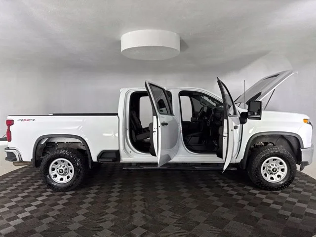 Used 2021 White Chevrolet Work Truck image 48