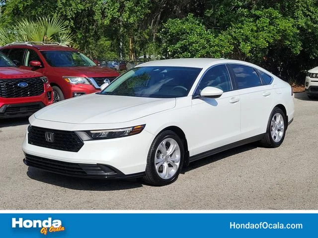 Used 2024 Platinum White Honda LX image 1