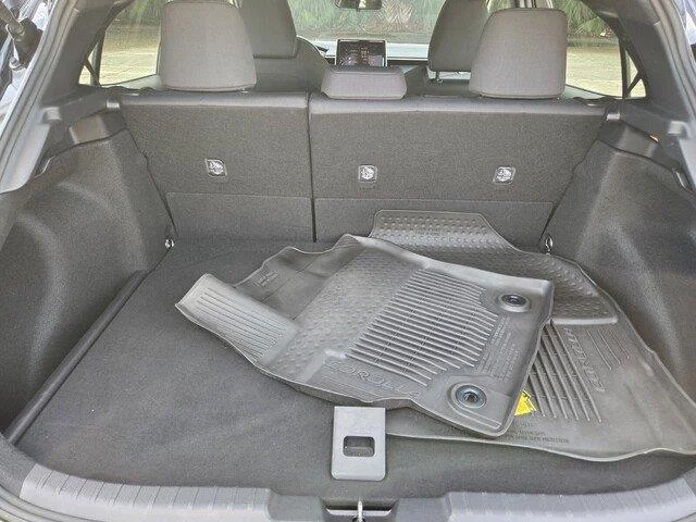 Used 2025 Midnight Black Metallic Toyota SE image 25