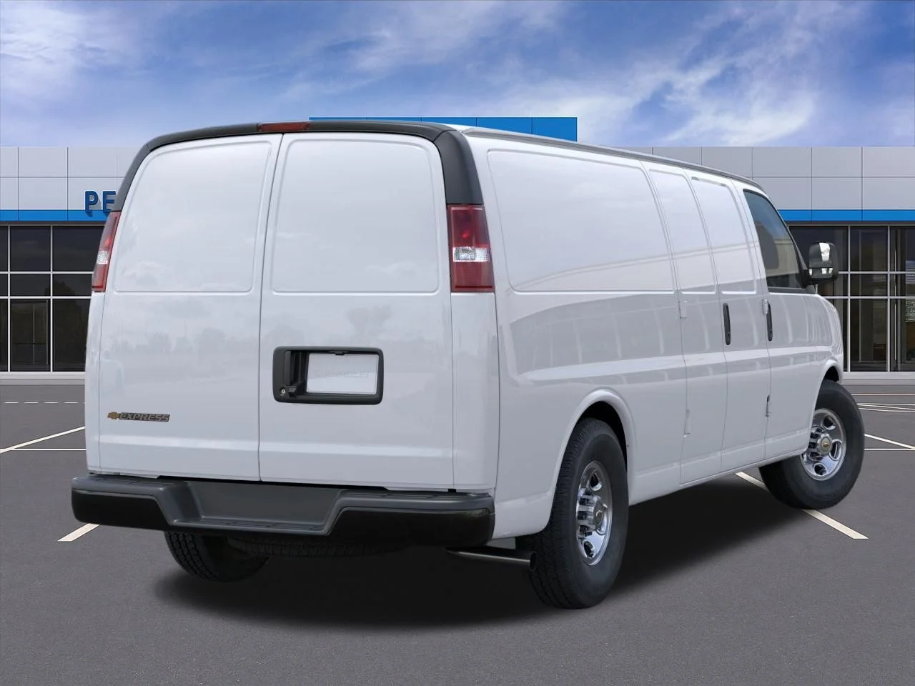 New 2026 White Chevrolet Work Van image 5