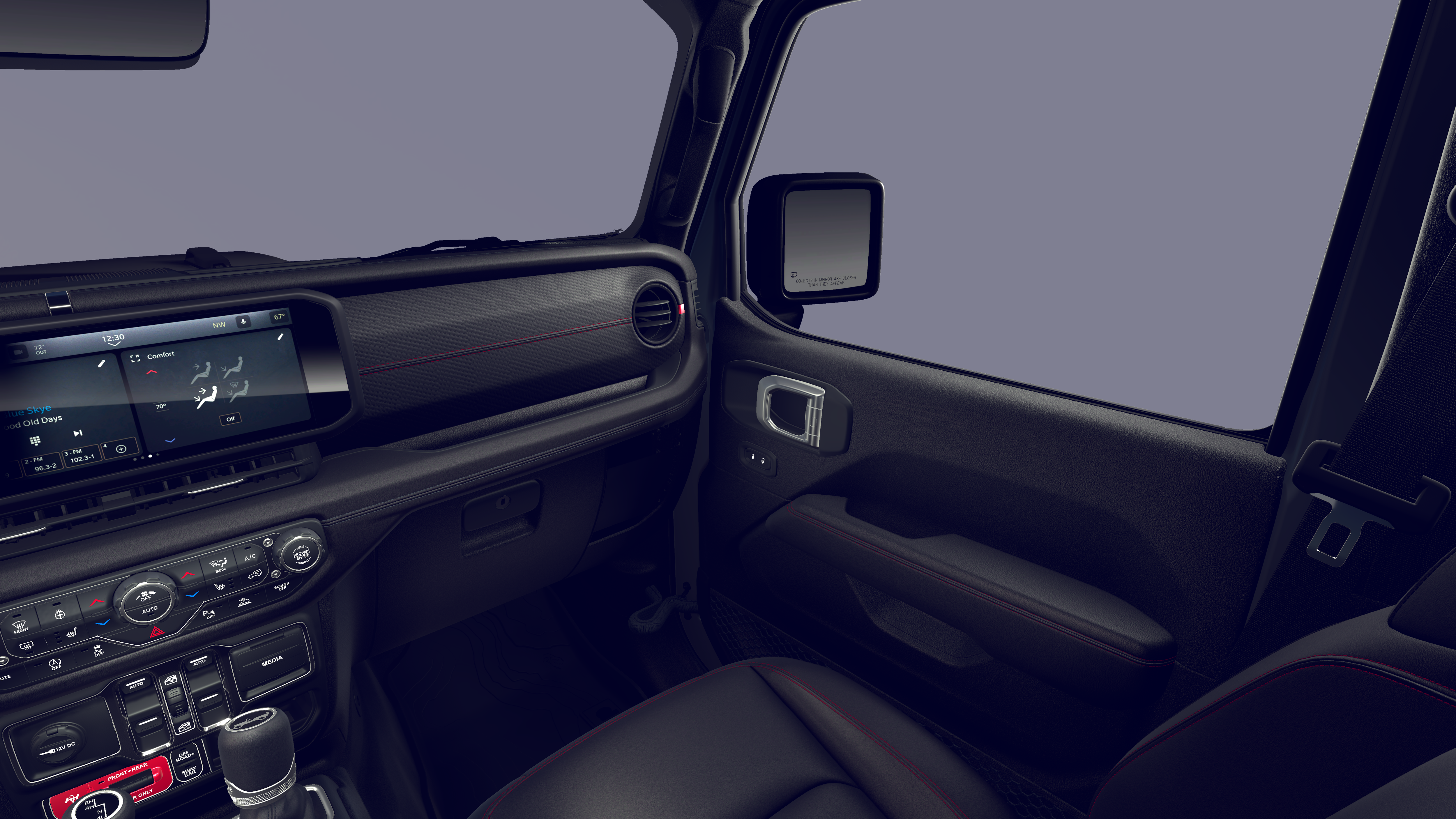 New 2026 Bright White Clear-Coat Exterior Paint Jeep Rubicon image 19