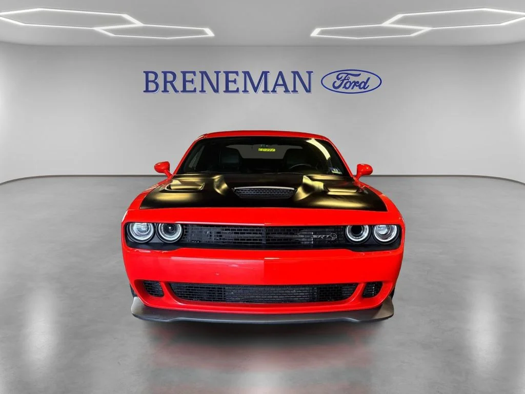 Used 2017 Orange Dodge SRT Hellcat image 2