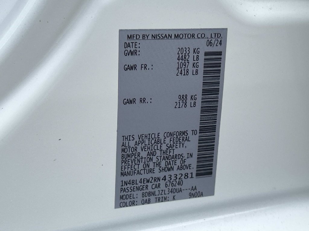 Used 2024 White Nissan 2.5 SL image 10
