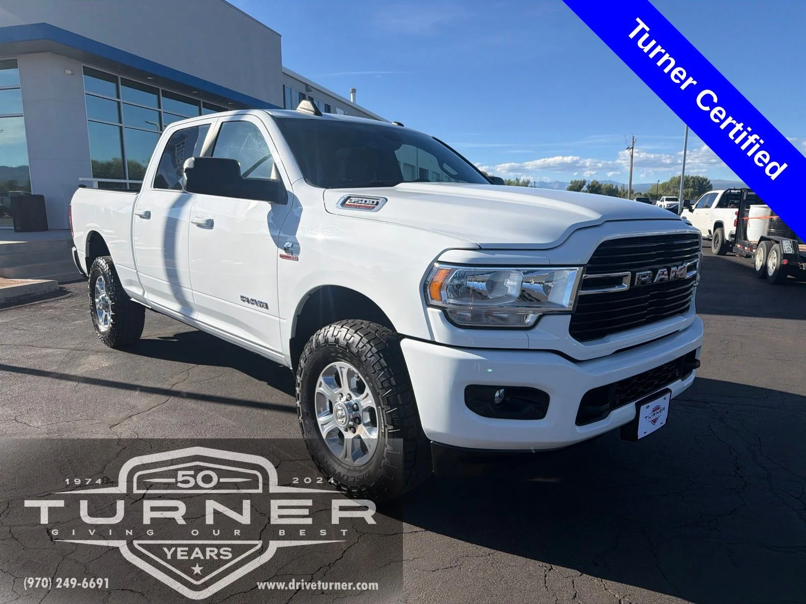 Used 2019 White Ram Big Horn image 1