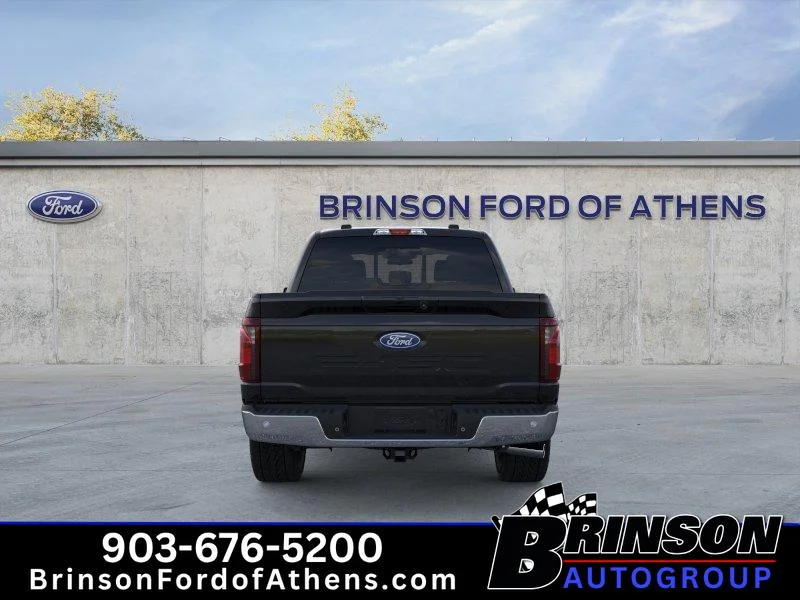 New 2026 Agate Black Metallic Ford XLT image 5