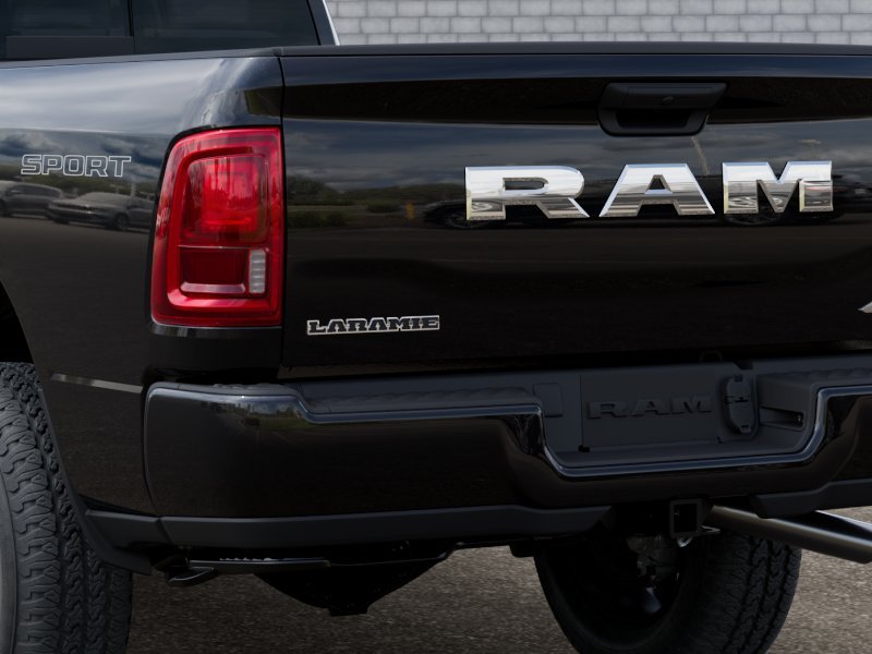 New 2026 Diamond Black Crystal Pearl-Coat Exterior Paint RAM LARAMIE image 13