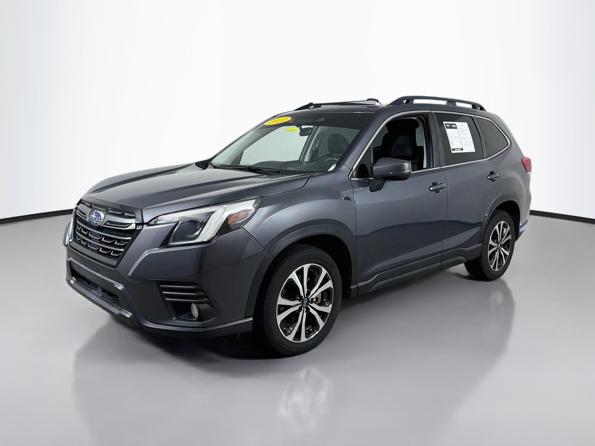 Used 2023 Magnetite Gray Metallic Subaru Limited image 3